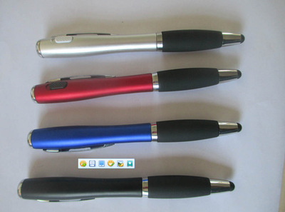 【創(chuàng)意,時尚,廣告多用筆,【百分百滿意】 LED電容燈筆?！績r格,廠家,圖片,圓珠筆、原子筆,桐廬萊雅文教用品-